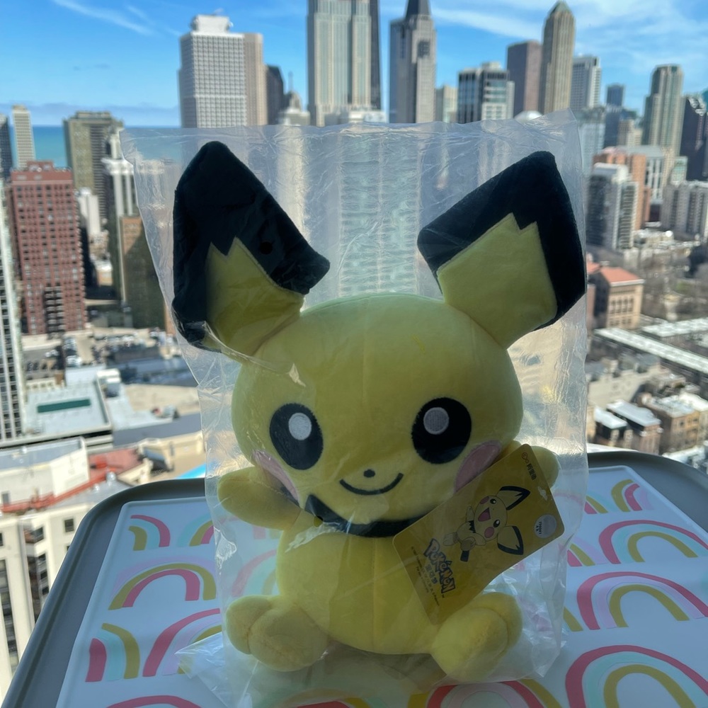 Pokémon Pikachu Stuffed Animal Toy Plushie
1997 Nintendo China Exclusive